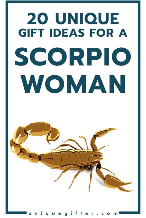 birthday gifts for scorpio woman